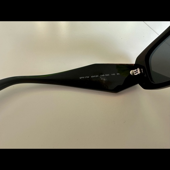 Prada PR 17WS Black Unisex Sunglasses